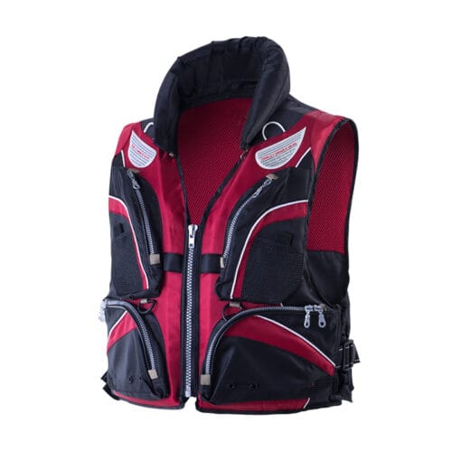 09-7-Red-Fishing-Life-Jacket Fishing Life Jacket