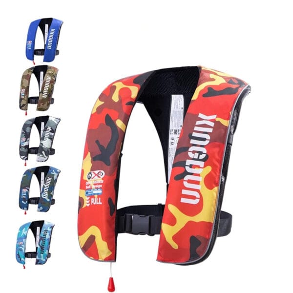 CQIF/X-150N Camouflage Inflatable Life Jacket