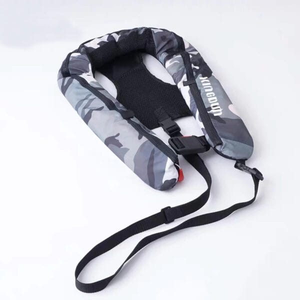 2-Grey-Auto-Inflate-Life-Jacket CQIF-150N Auto Inflate Life Jacket