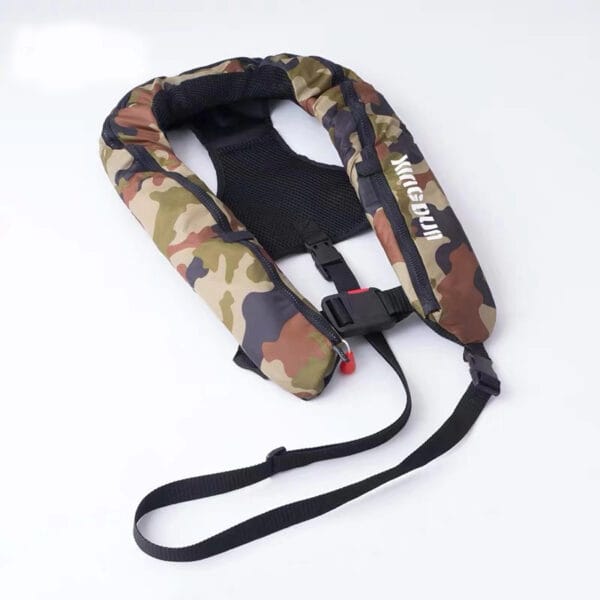 4-Camouflage-Auto-Inflate-Life-Jacket CQIF-150N Auto Inflate Life Jacket