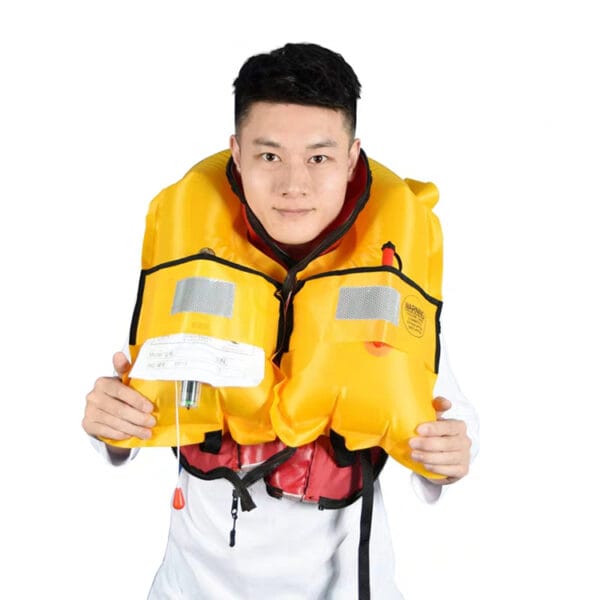 6-CQIF-III-150N-Self-Inflating-Life-Jacket CQIF/III-150N Self-Inflating Life Jacket
